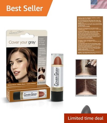 Anti-Aging Touch-Up Stick in Medium Brown: Instant Coverage, Easy Application