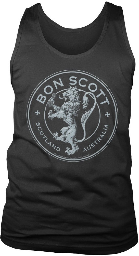 AC/DC Bon Scott Seal Tank Top PS-7-BSCT002-H90-12