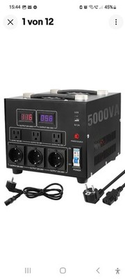 220V auf 110v/110v auf 220V AC Spannungswandler Transformator