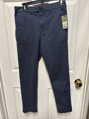 Goodfellow & Co Men's Slim Fit Hennepin Chino Pants 28x30 Navy Blue New With Tag