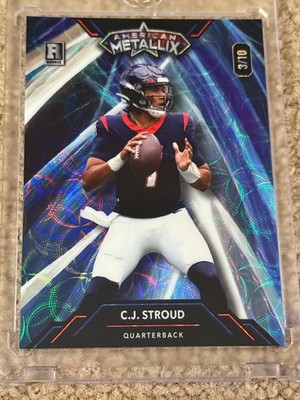 2023 Wild Card American Metallix C.J. Stroud National Exclusive RC  3/10  Texans