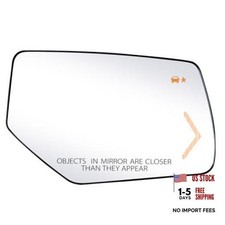 Passenger Side Replacement Mirror Glass Compatible with Chevy GMC Vehicles,
