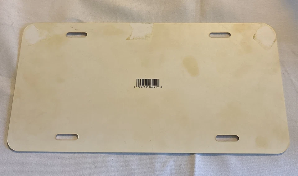 DETROIT RED WINGS 1997 STANLEY CUP CHAMPION PLASTIC LICENSE PLATE  - Image 2 of 2