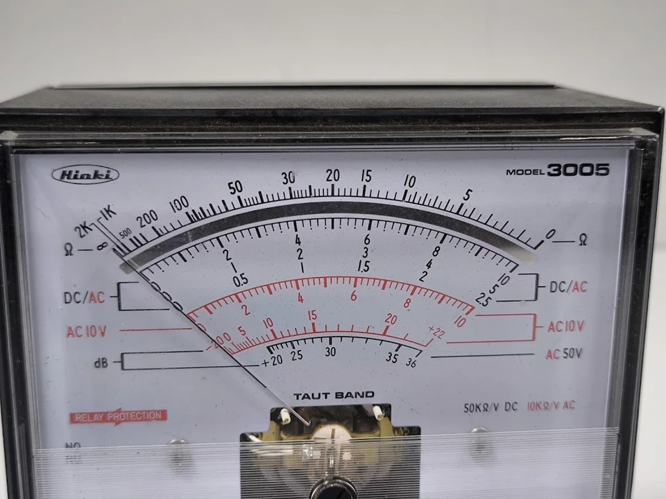 Hinki Modell 3005 Analog Multimeter - Ungeprüft, Zeichen Der Verwendung - Bild 2 von 4
