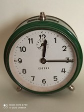 Sveglia meccanica vintage Swiss Made marca Estera