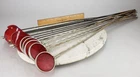 15x Vintage StratoLite Red Driveway Reflectors Twist Road Yard Markers 33” PM461