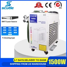 BWT 1500W Handheld Fiber Laser Cleaning Machine for Metal Rust Paint Removal