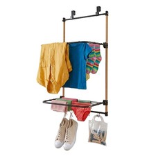 Image of Laundry rack, over-door clothes airer, hanging clothes airer, hanging dryer