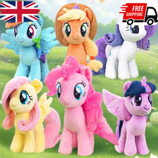 My Little Pony Plush | Twilight Sparkle Rainbow Dash Applejack Kids Gift UK
