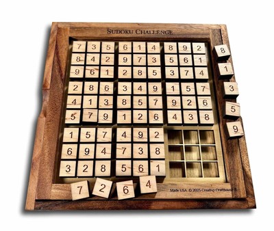 Customizable Sudoku Board | Comes with Multiple Preset Game States