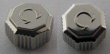 Omega crown 069ST43286 diameter 5.1 mm in gold plated Tap 7