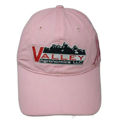 VIE Valley Agronomics LLC Pink Baseball Cap One Size Barrel Racing Strapback Hat