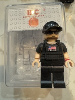 LNU Minifigure US Secret Service (Not Brickmania) - FAST SHIP