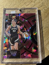 2024 Panini Select WNBA Premier Level Pink Ice Prizm Kelsey Plum #105 06y2