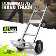 18" X 8.85" 550Lbs Aluminum Frame Hand Truck Cart Luggage Trolley Transport