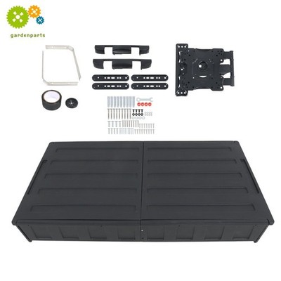 45-55 inch Outdoor TV Hard Cover Enclosure Mounting Bracket Black Weatherproof