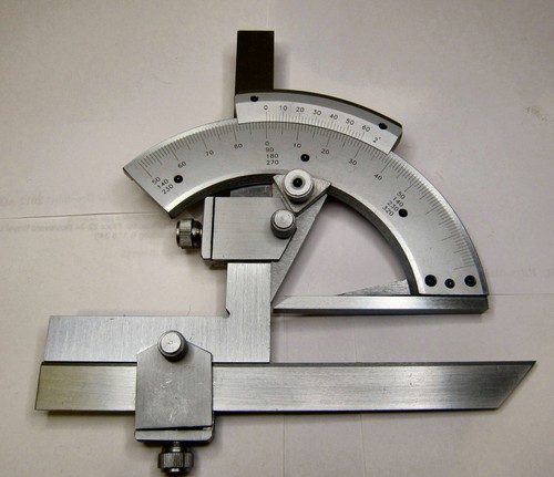 RDGTOOLS UNIVERSAL VERNIER BEVAL PROTRACTOR