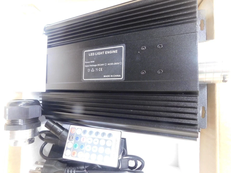 DMX 90W RGB Fiber Optics Light With Remote - Image 2 of 4