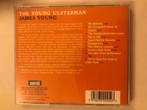 The Young Ulsterman by James Young (CD, ) Good - Picture 2 of 3