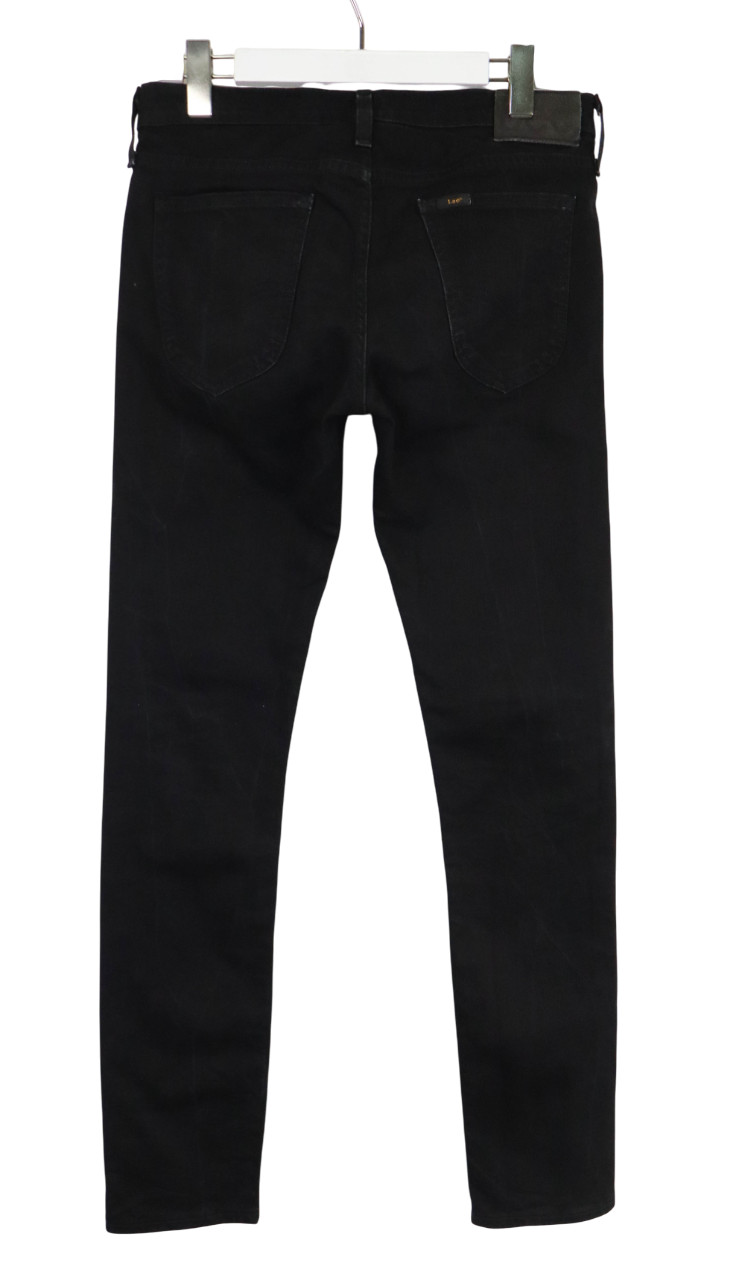 LEE Luke Jeans Men's W30/L32 Black Denim Slim Fit Zip Fly Stretched thumbnail 2