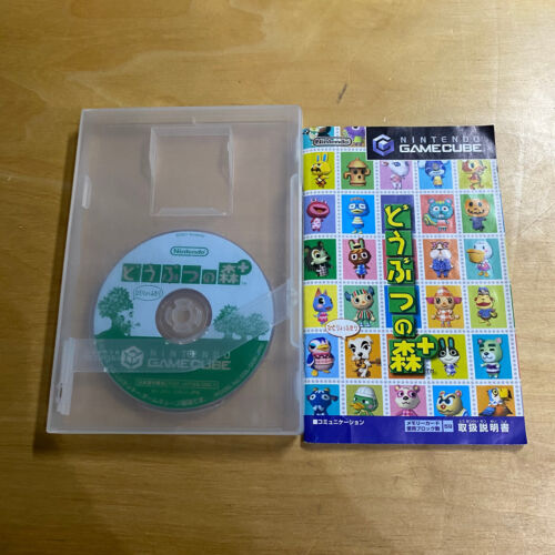 GIAPPONESE Gamecube - GAFJ - Animal Crossing Doubutsu No Mori - Foto 1 di 3