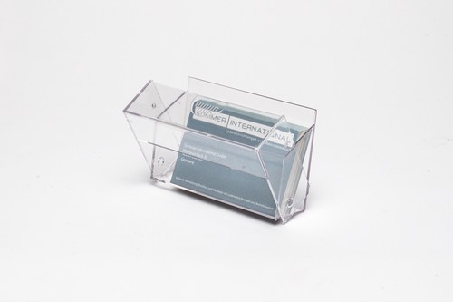 12x Business Card Dispenser 106x68x31mm Business Card Holder Business Card Stand - Picture 8 of 11