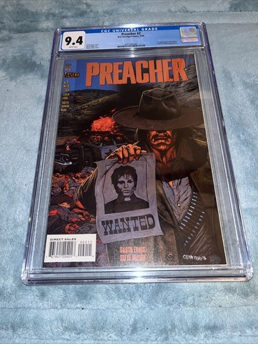Preacher #2 KEY ISSUE CGC 9.4 - 第 1/4 張圖片