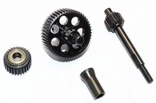 GPM Racing Axial SCX10 II Hardened Steel Transmission Gear Set SSCX27038CG-BK