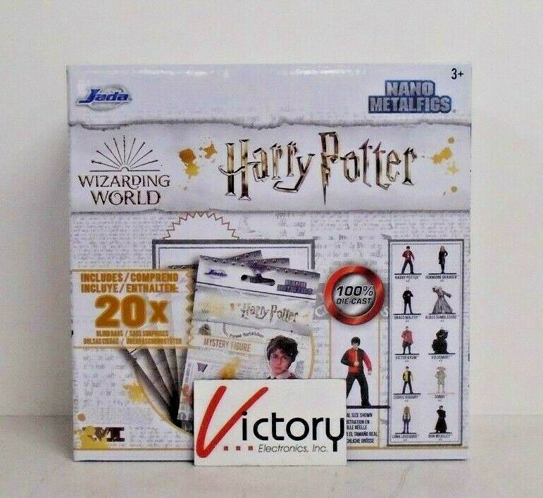 NEW Jada Harry Potter Nano Metalfigs x20 Blind Bags Mystery Figure