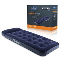 Silentnight Camping Airbed Mattress Built In Pump Single Double With Pillow