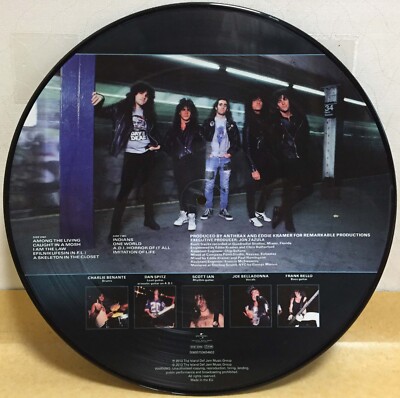 anthrax - among the living / picture disc vinyl LP | eBay