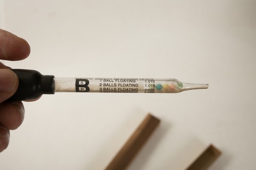 VTG Kimble Double Scale Glass Hydrometer (N4R-4) Petroleum (JSF6)31492 w/Eyedrop - Picture 8 of 12