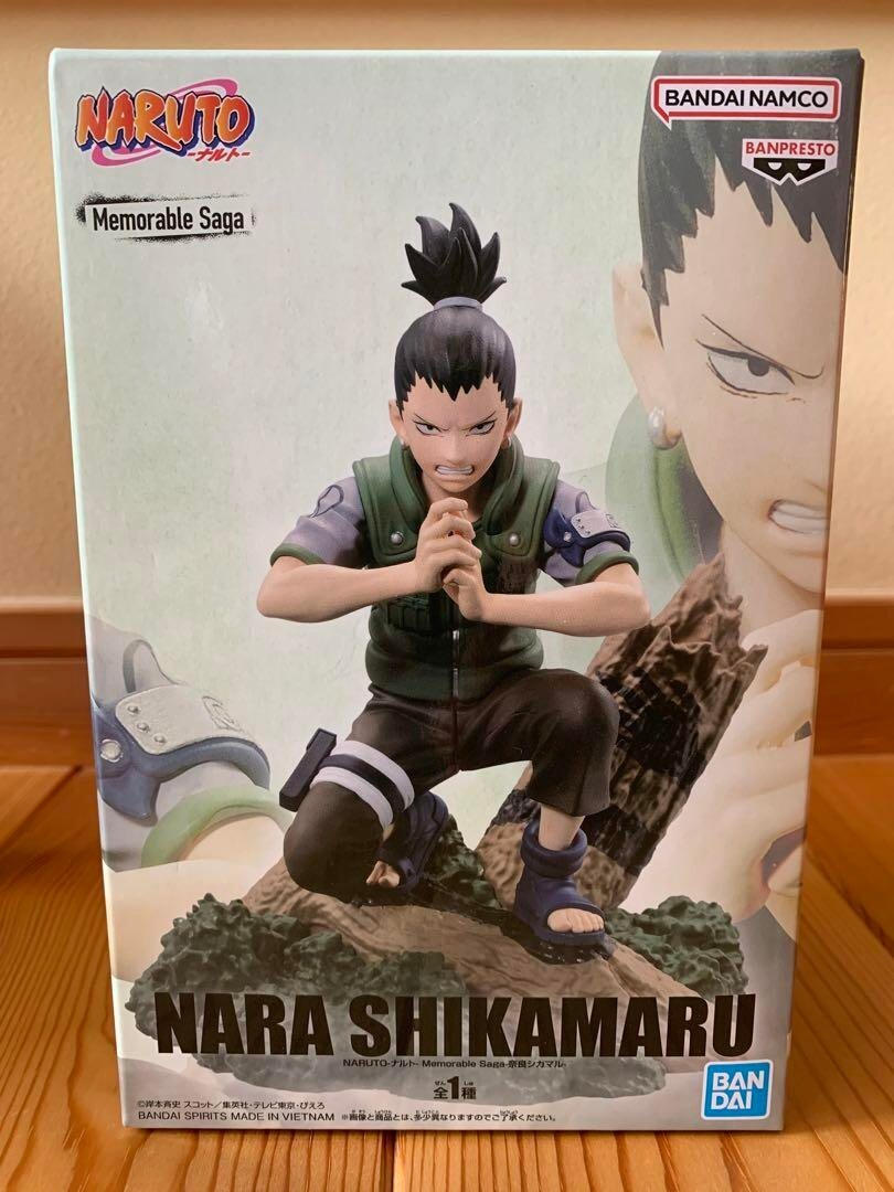 NARUTO Memorable Saga Shikamaru Nara Figure BANPRESTO New Japan | eBay