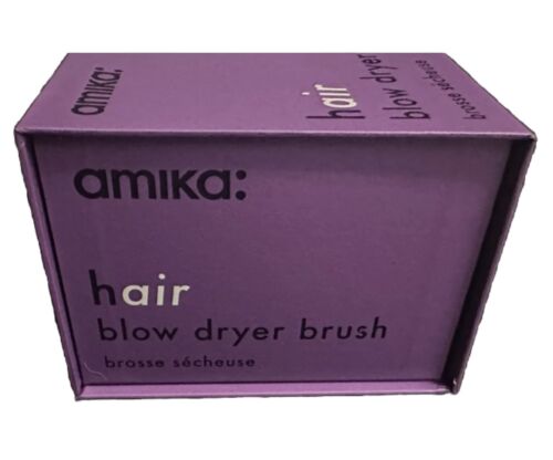 Amika Hair Blow Dry Brush 2-in-1 Hair Styling Tool Oval Barrel For Longer Hair - Picture 3 of 4