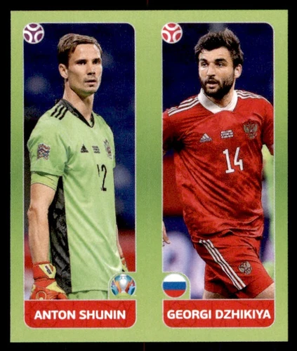 Panini Euro 2020 Tournament Edition – Shunin / Georgi Dzhikiya Russia No. 204