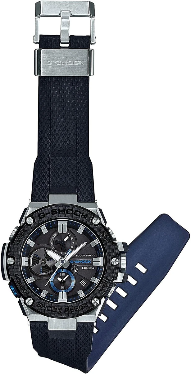 CASIO G-SHOCK G-STEEL Smartphone Link Carbon Bezel GST-B100XA-1AJF Men's