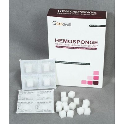 32 Pcs Absorbable Dental Gelatin Sponges - Sterile Gelfoam For Oral Surgery, Long Expiry 2026-612438