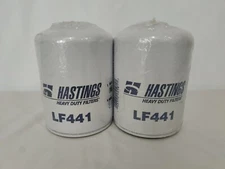 2 Hastings LF441 Heavy Duty Engine Oil Filters