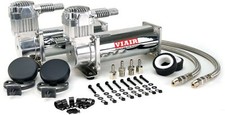 Viair 44432 Dual Chrome 444c High-performance Air Compressor Value Pack 200 Psi Viair 44432 Dual Chrome 444c High-performance Air Compressor Value Pack 200 Psi