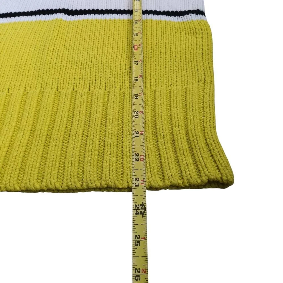 Suéter tejido Head Rebels Coco para mujer lima/blanco talla PEQUEÑO nuevo con etiquetas Foto 4 de 4