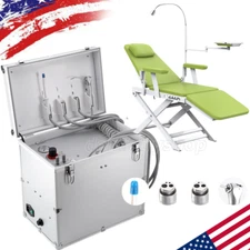 Dental Delivery Unit Air Compressor Syringe Suction/Portable Chair Oral Light