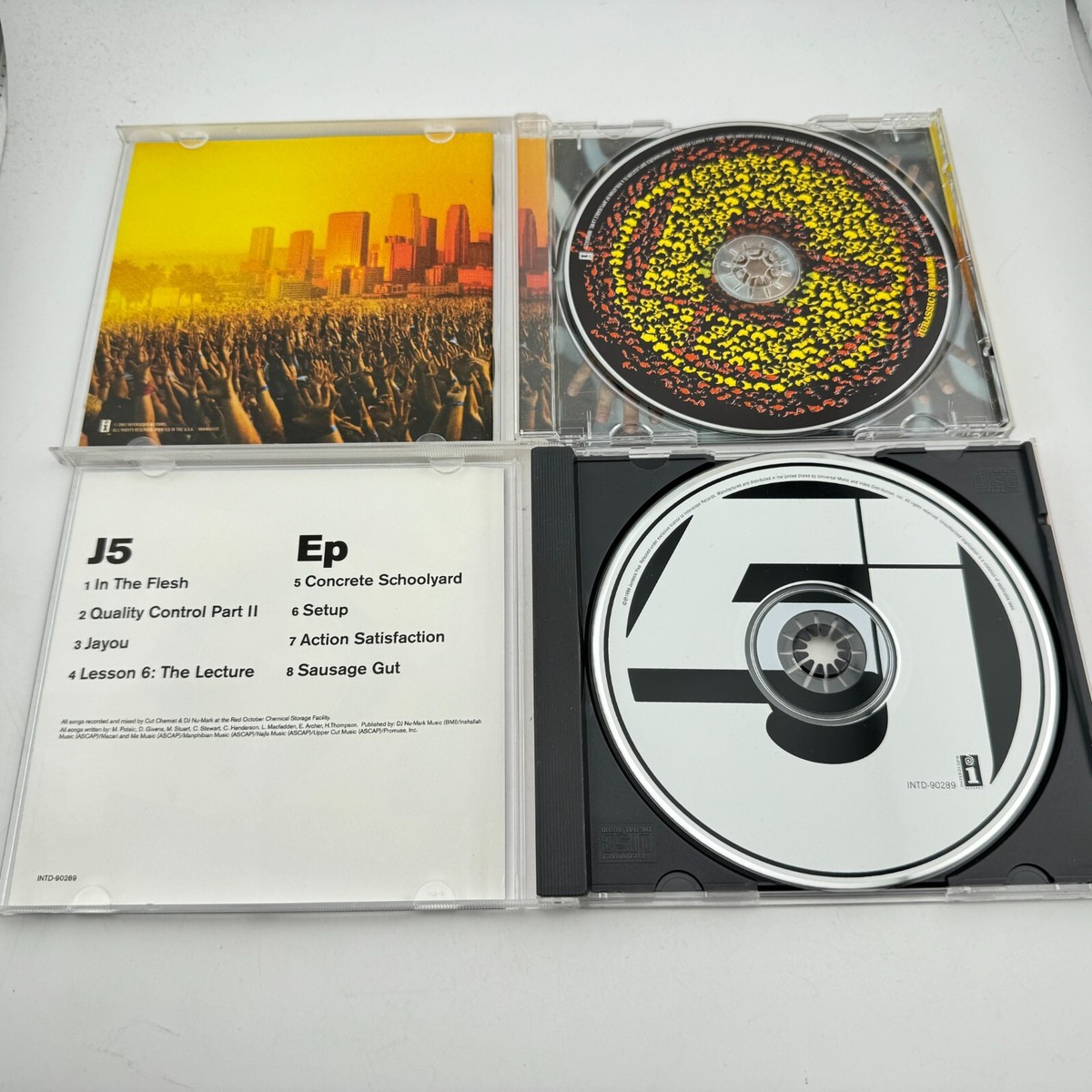 Jurassic5の人気レコード PowerInNumbersとEPのセット Jurassic5の人気レコード PowerInNumbersとEPのセット