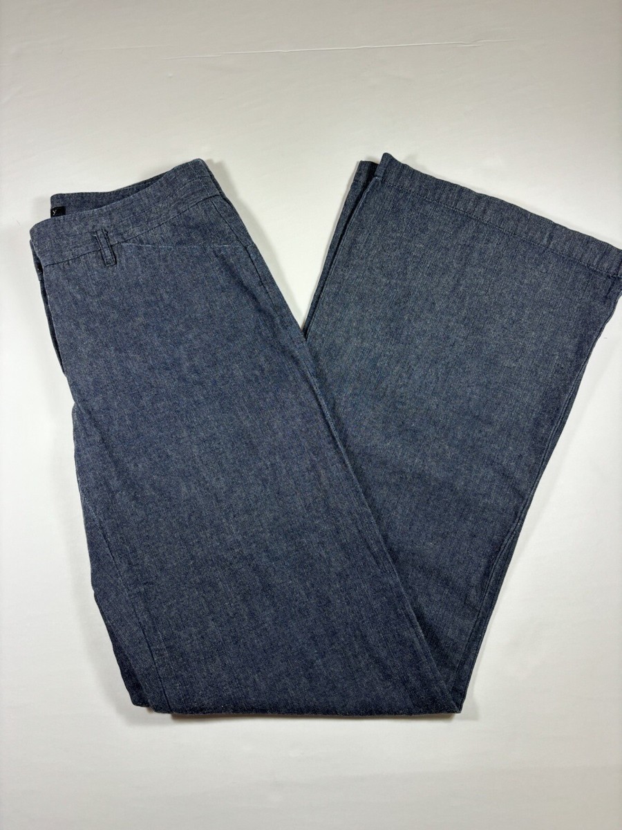 Theory Trouser Jeans Dark Chambray Denim 2 Wide Leg | eBay Theory Trouser Jeans Dark Chambray Denim 2 Wide Leg | eBay