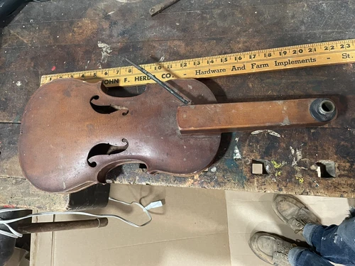 Rare Patent Model? Stroh Style Phonograph horn violin--early 1900's
