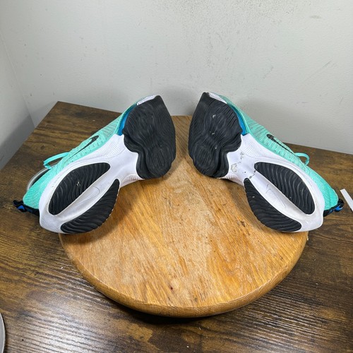 Nike Air Zoom Tempo Next% FK Hyper Turquoise Shoes Women's Size 8.5 CI9924-300 - Imagen 7 de 8