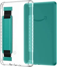 Clear Case for 7" Kindle Paperwhite (12th Gen 2024) Soft Flexible TPU Back Cover