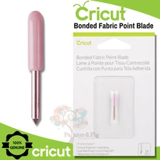 Cricut Bonded Fabric Point Replacement Blade Premium German Steel, Pink,