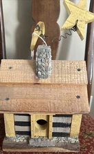 Handmade Birdhouse Nesting Box Enchanted Woods New Made In USA ONE OF A KIND