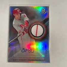 2019 Bowman Platinum Wal-Mart Pieces Relics /99 Scott Kingery #PPAR-SK Auto