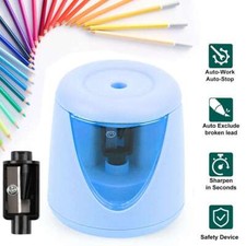 Best Automatic Electric Pencil Sharpener Helical Blade Fast Sharpen Home Office